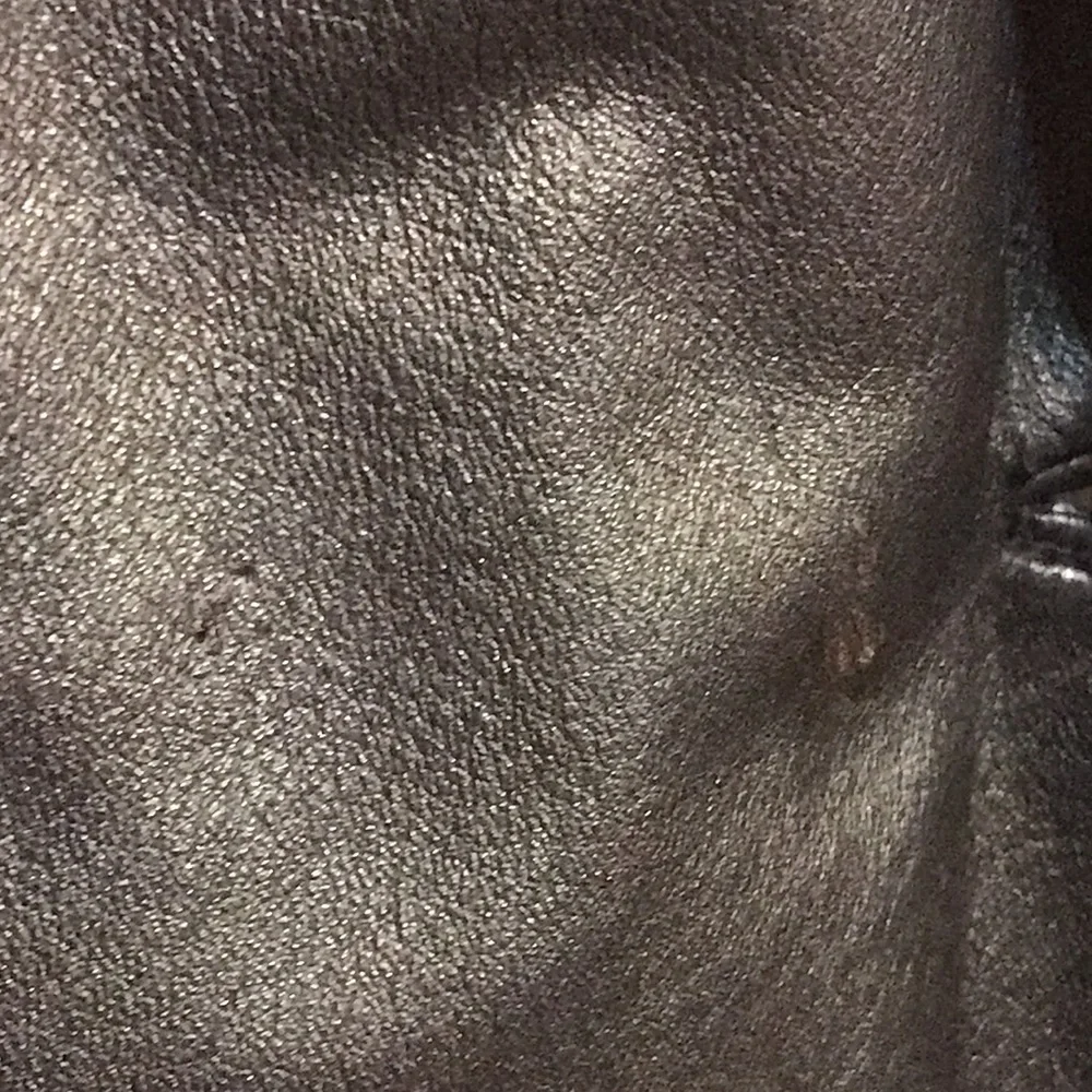 🚨B2G1 WILSON LEATHER Black Lined Leather Coat Jacket - Picture 12 of 15